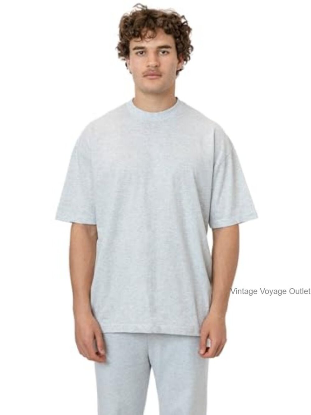 100% USA Cotton Garment Dye Crew Neck T-Shirt